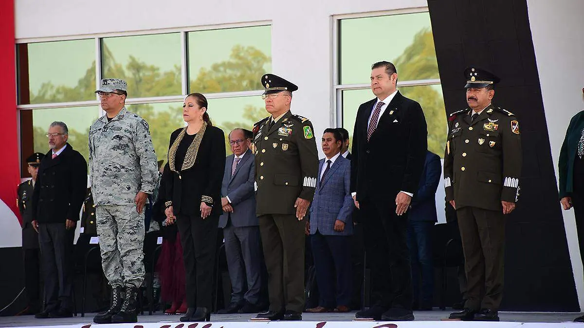 El gobernador, Alejandro Armenta Mier, presidió la mesa de seguridad desde la XXV zona militar